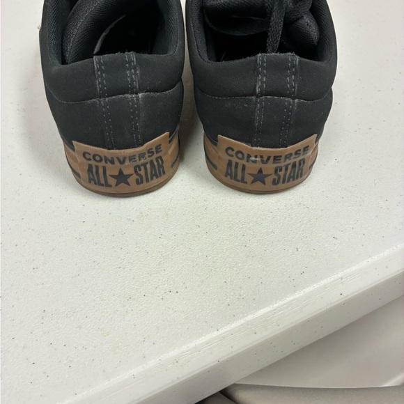 Converse Black and White Sneakers with Brown Sole - Picture 7 of 8